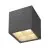 SLV Cube Aluminium Anthrazit 15W 2200lm - 827-830 CCT | Dimmbar