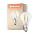 Ledvance Classic LED E14 Birne Fadenlampe Klar 1.8W 250lm - 827 Extra Warmweiß | Ersatz Für 25W