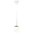 Nordlux Café Suspension Luminaire Verre Blanc | Convient pour E27