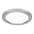 Noxion Cercle pour Downlight LED Ecowhite Chrome poli