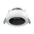 Noxion Spot LED Ares Profond Blanc 6W 540lm 927-940 3CCT - avec Inner Cercle  Noir | Diamètre 68mm