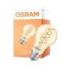 Osram Vintage 1906 LED Classic Slim E27 Poire Filament Dorée 8W 806lm - 922 Blanc Très Chaud | Meilleur Rendu Des Couleurs - Dimmable - Équivalent 60W