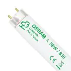 Osram T8 Lumilux 58W - 830 Blanc Chaud | 150cm