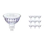 Lot 10x Philips Corepro LED Spot GU5.3 MR16 7W 621lm 36D - 827 Blanc Très Chaud | Équivalent 50W