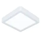 Eglo Plafonnier Fueva 6 Plastique Blanc 7W 1100lm - 827-840-865 CCT